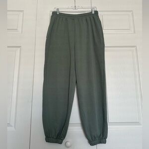 H&M Sage Green Jogger Pants - Size S - EUC - Super Soft and Cozy